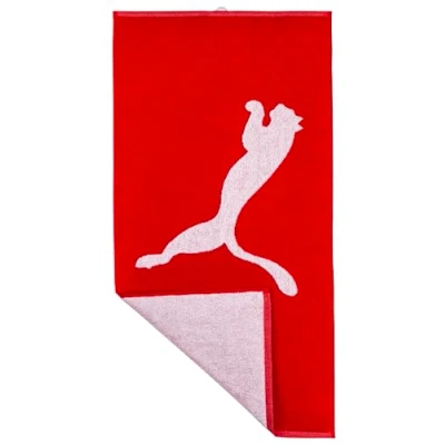 Afbeelding van PUMA Handdoek Sporthanddoek Statement Deluxe Edition Rood Gr. L