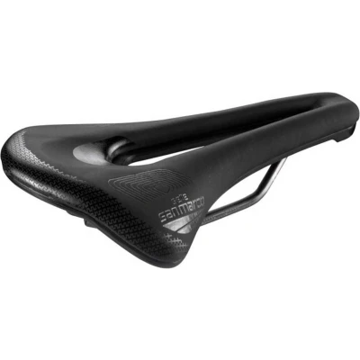 Afbeelding van Selle San Marco Shortfit 2.0 Supercomfort Open fit Racing Wide Zadel Zwart 155 mm