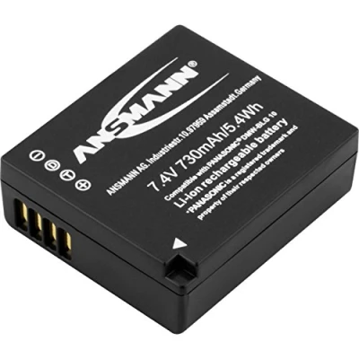 Afbeelding van Ansmann A Pan DMW BLG 10 Camera accu Vervangt originele BLG10E 7.4 V 730 mAh