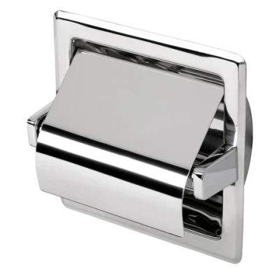 Afbeelding van WC rolhouder Geesa Hotel Chroom Inbouw