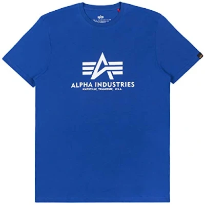 Afbeelding van Alpha Industries Tshirt print voor kinderen, Maat: 140, Nautical blue