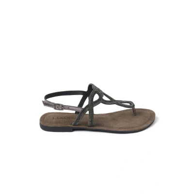 Afbeelding van Lazamani Sandalen Zilver Dames Maat 38