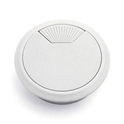 Afbeelding van 2 stuks SOTECH kabeldoorlaat, kunststof wit, boormaat Ø 59 mm