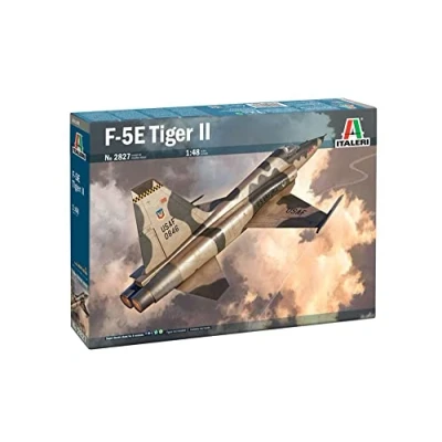 Afbeelding van 1:48 Italeri 2827 Northrop F 5E Tiger II Plastic Modelbouwpakket