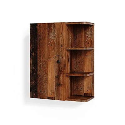 Afbeelding van Vicco Badkamerkast Fynn, Eiken rustiek/Bruin, 47.2 x 59.2 cm