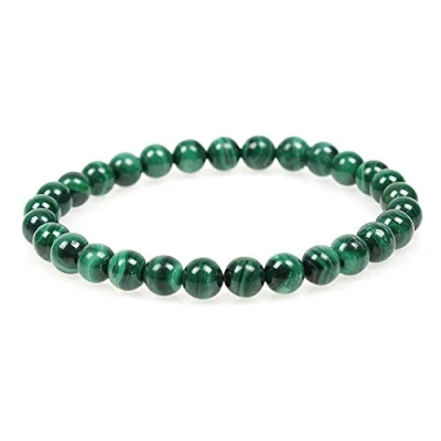 Afbeelding van MJDCB 6 mm Natuurlijke Malachiet Armband Energiegenezende Kralen