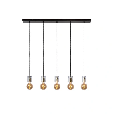 Afbeelding van Lucide GELKA Hanglamp 5xE27 Fumé