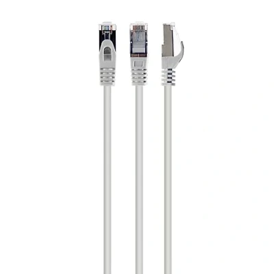 Afbeelding van S/FTP Cat6A patchkabel LSZH, wit 10 meter