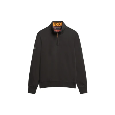 Afbeelding van Superdry Mannen Kraagloos Sweatshirt met Core logo Zwart Grootte: S
