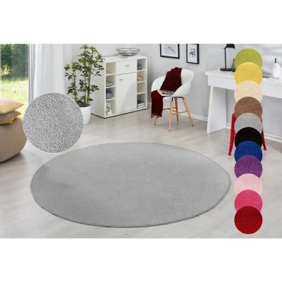 Afbeelding van Rond Vloerkleed cy Grijs 123vloerkleed.nl is de online webshop voor vloerkleden en woonaccessoires.