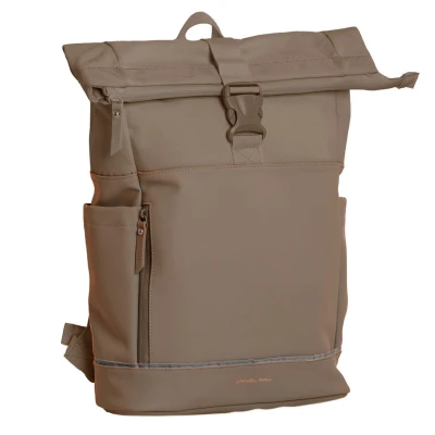 Afbeelding van Daniel Ray Pittsburgh Rolltop Rugtas Coated 15,6&quot; Taupe