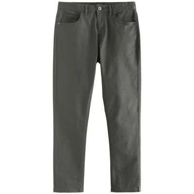 Afbeelding van Next Authentic Stretch Slim fit jeans, Heren, Maat: 30x29, Charcoal grey