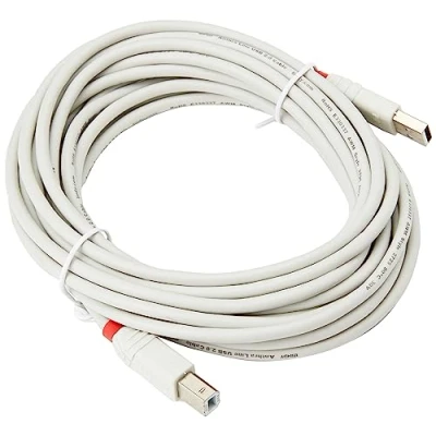 Afbeelding van Lindy 36685 Anthra Line USB kabel 5 m A B Mannelijk Grijs