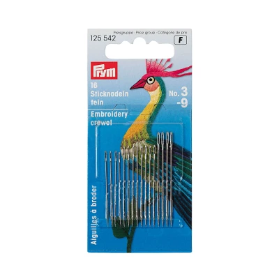 Afbeelding van Prym Crewelnaalden Nr.3 9 (krt)