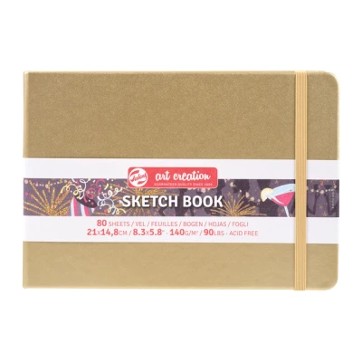Afbeelding van Schetsboek Talens Art Creation goudgeel 21x15cm 140gr 80vel