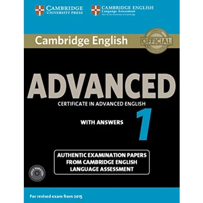 Afbeelding van Cambridge English Advanced 1 for Revised Exam from 2015 Student&#039;s Book Pack (Student&#039;s with Answers and Audio CDs (2)): Authentic Examination ... Language Assessment: Vol.