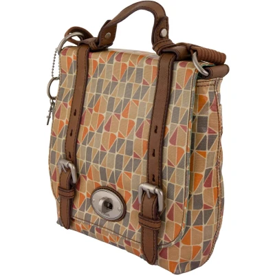 Afbeelding van Fossil dames handtas leren flap met sleutelvak