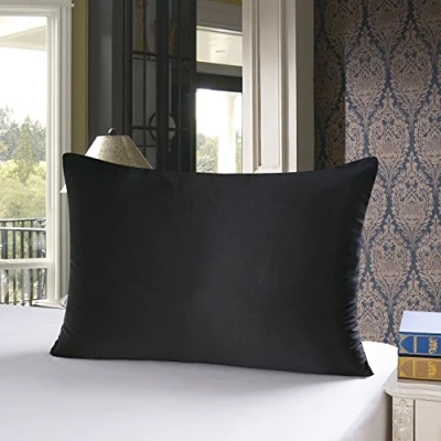 Afbeelding van townssilk Kussensloop, 100% zijde, 19 momme, 1 stuk, 40 x 60 cm, zwart