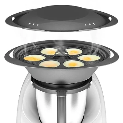 Afbeelding van mixegg Pocheerinzetstuk compatibel met Thermomix TM6 TM5 TM31, eierkoker eieren, pocheerder, accessoires
