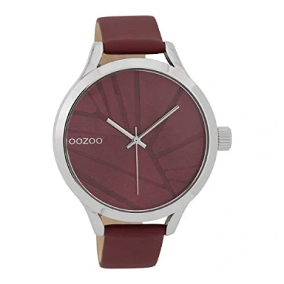 Afbeelding van OOZOO Horloge Timepieces Collection staal/leder
