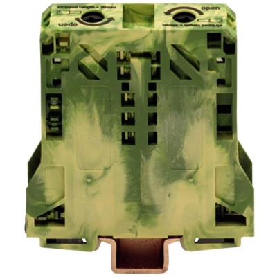 Afbeelding van WAGO 285 157 Aardingsklem 20 mm Spanveer Toewijzing: Terre Groen, Geel 1 stuk(s)