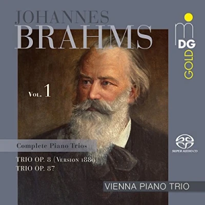 Afbeelding van Wiener Klaviertrio Brahms: Piano Trios Vol.1 (Super Audio CD)