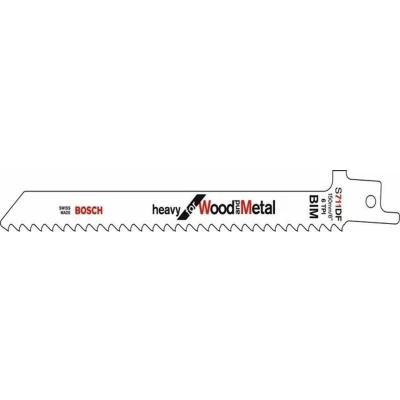 Afbeelding van Bosch Reciprozaagblad S 711 DF Heavy for Wood and Metal