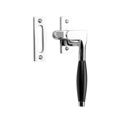 Afbeelding van Raamsluiting Klassiek ventilatiestand nikkel rechts kozijnplaatje