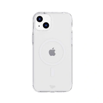 Afbeelding van Tech21 Evo Clear MagSafe hoesje iPhone 15 Plus transparant