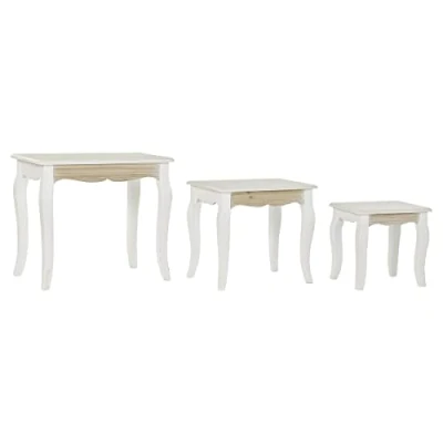 Afbeelding van DKD Home Decor Set van 3 tafels, standaard