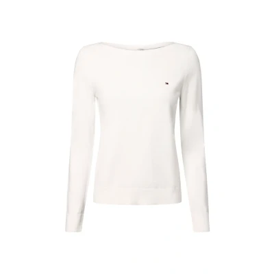 Afbeelding van Tommy Hilfiger Stitch BOAT Trui, Dames, Maat: XXS, Ecru