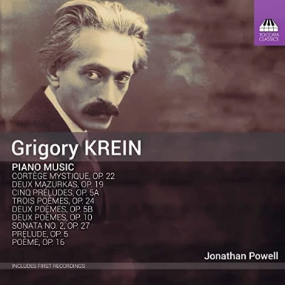Afbeelding van Jonathan Powell Grigory Krein: Piano music (CD)