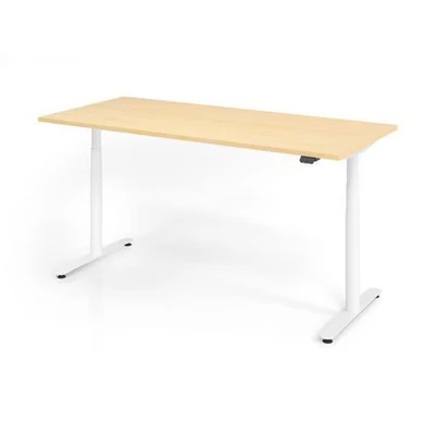 Afbeelding van XDLR 19 W 180x80 Bureau Elektrisch in hoogte verstelbaar. Esdoorn 180 x 80 Tafelhoogte I verstelbaar