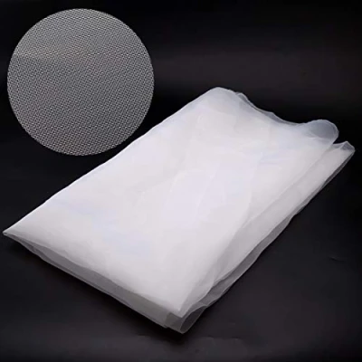 Afbeelding van zeefdruk gaas afdrukken, 110 mesh 43t wit stof voor (3 yds lengte x 50 inch breed)