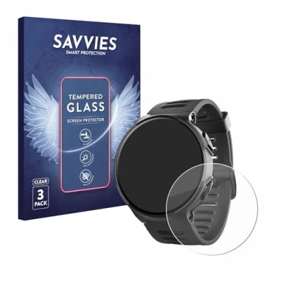 Afbeelding van Savvies Tempered Glass Screen Protector voor Kiprun 500 (3 Stuks) 9H Gehard Glas Scherm Beschermer