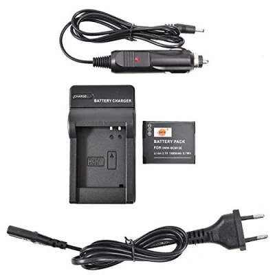 Afbeelding van DSTE® Vervangende batterij en DC145E reisoplader compatibel met Panasonic DMW BCM13E BCM13PP Lumix DMC TF5 TS5 TZ40 TZ41 ZS27 ZS30 ZS35 ZS45 ZS50 TS50 TSS30