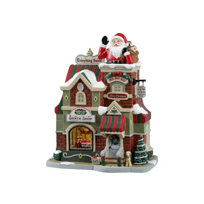 Afbeelding van Lemax The Santa Shop + 4,5 Volt Adapter U