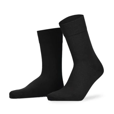 Afbeelding van Hudson Relax Klima sokken voor heren, zwart (black 0005), 39 42 EU