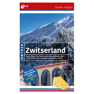 Afbeelding van Anwb Ontdek Zwitserland Reisgids Kleurloos Reisboeken &amp; Kaarten