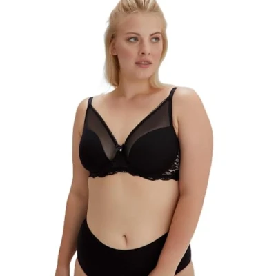 Afbeelding van Dagi Dames Underwire Minimiser BH, zwart, 75B