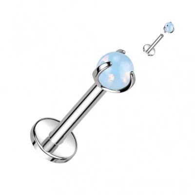 Afbeelding van piercing natuursteen met claw Opalite