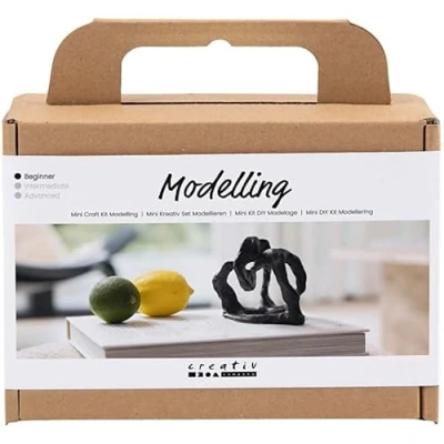 Afbeelding van Creativ Company Mini Hobbyset Boetseren Beeldje