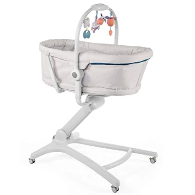 Afbeelding van Chicco Baby Hug 4 in 1 Wieg Met speelboog Babygym Glacial