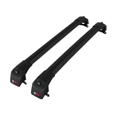 Afbeelding van apline ACE 2 Dakdragers Compatible Met Jeep Compass 2017 2024 Auto Top Bagage Vervoerder Spoorstaven ZWART