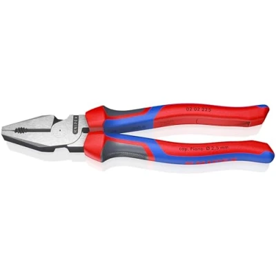 Afbeelding van Knipex Kracht Kombitang zwart geatramenteerd, met meer componentengrepen 225 mm (zelfbedieningskaart/blister) 02 SB