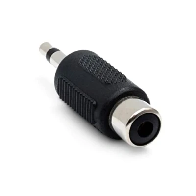 Afbeelding van HOSA GRM 114 RCA naar 3,5 mm TS adapters, 2 stuks