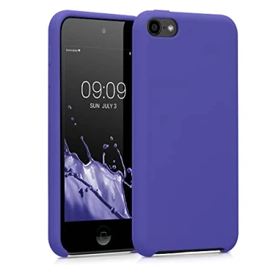 Afbeelding van kwmobile case compatibel met Apple iPod Touch 6G / 7G (6de en 7de generatie) Hoesje voor mediaspeler in blauwpaars
