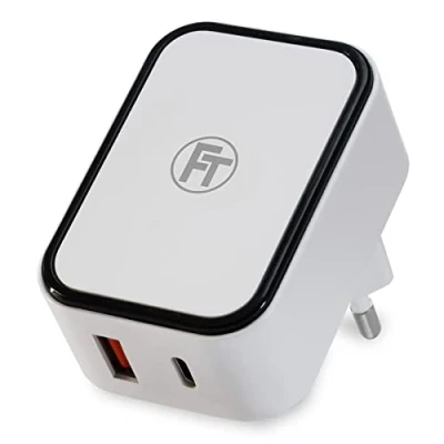 Afbeelding van FeinTech NLG00800 USB C Power Delivery oplader 2 voudige voeding QC 3.0