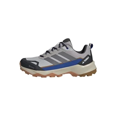 Afbeelding van adidas Heren Terrex SKYCHASER AX5 GORE TEX Hiking Shoes, Grey Two/Grey Four/Semi Lucid Blue, 47 1/3 EU