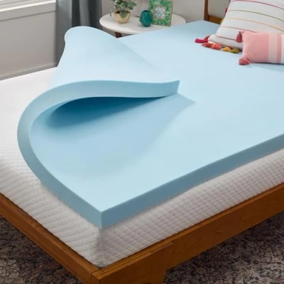 Afbeelding van Linenspa 3 inch matrastopper met gel en traagschuim Twin XL